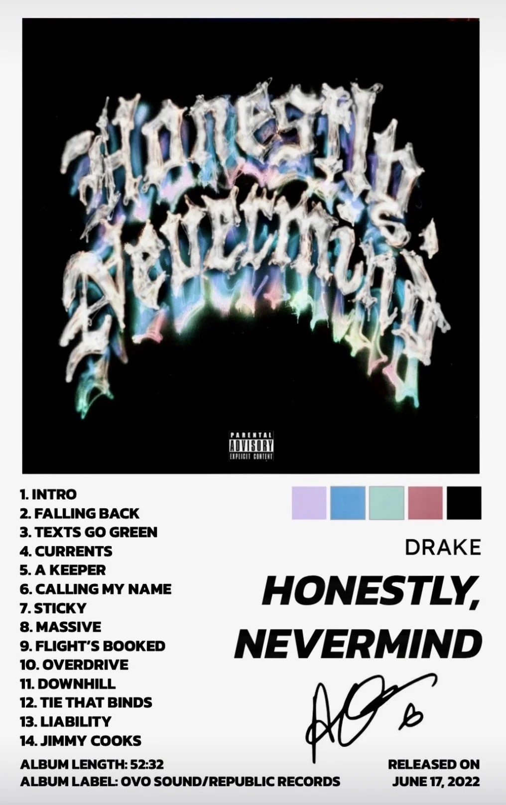 HONESTLY, NEVERMIND - DRAKE