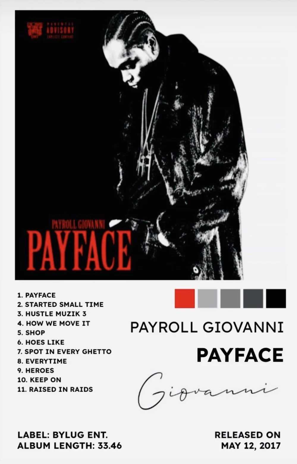 PAYFACE - PAYROLL GIOVANNI