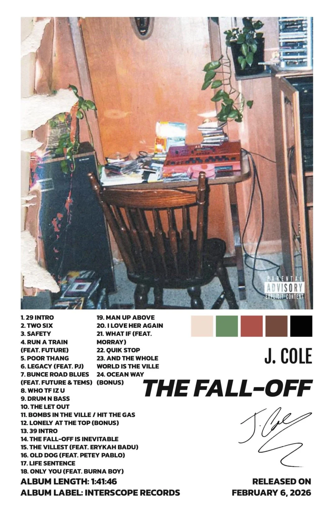 THE FALL-OFF - J. COLE
