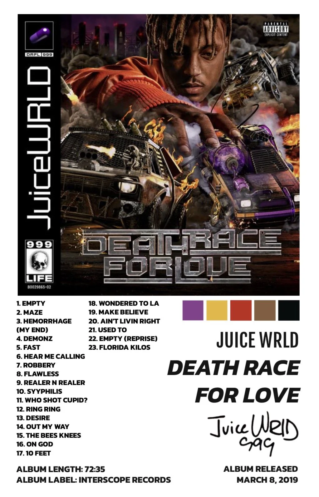 DEATH RACE FOR LOVE - JUICE WRLD