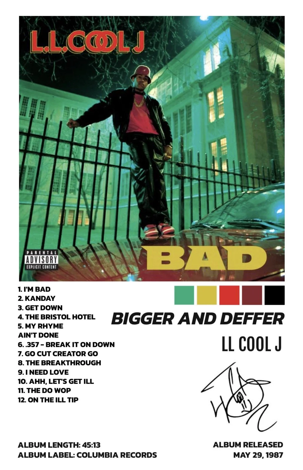 BIGGER AND DEFFER - LL COOL J