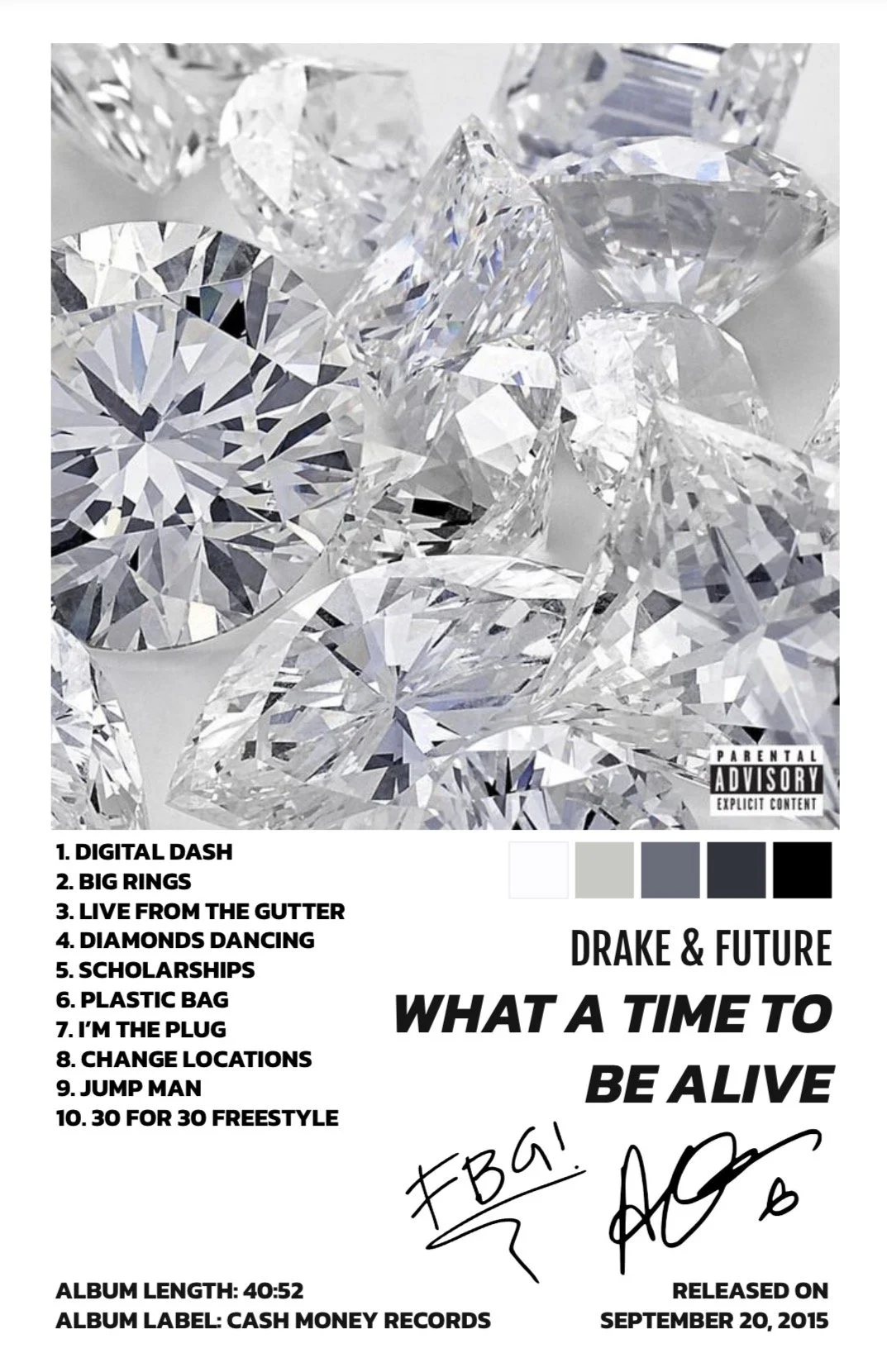 WHAT A TIME TO BE ALIVE - DRAKE & FUTURE