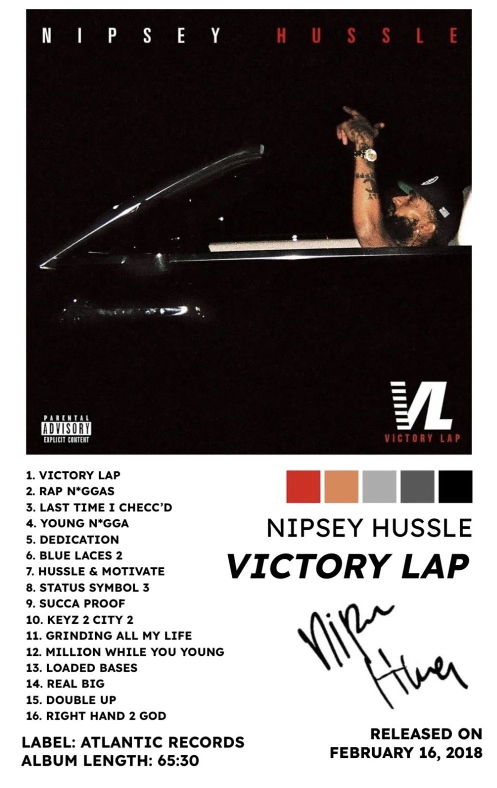 VICTORY LAP - NIPSEY HUSSLE