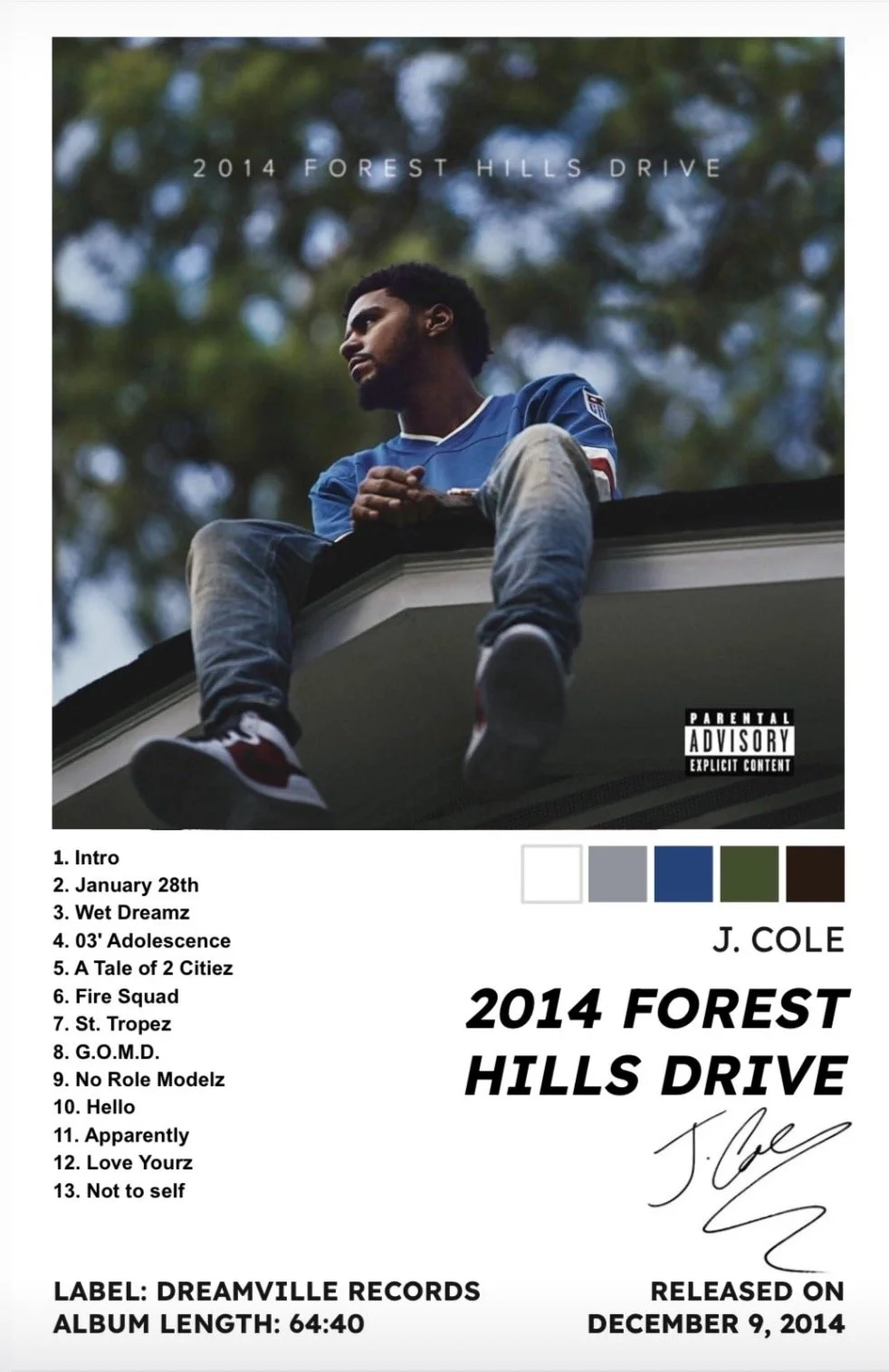 2014 FOREST HILLS DRIVE - J. COLE