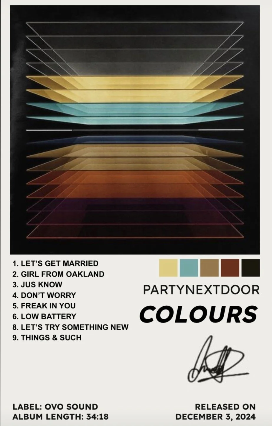 COLOURS - PARTYNEXTDOOR