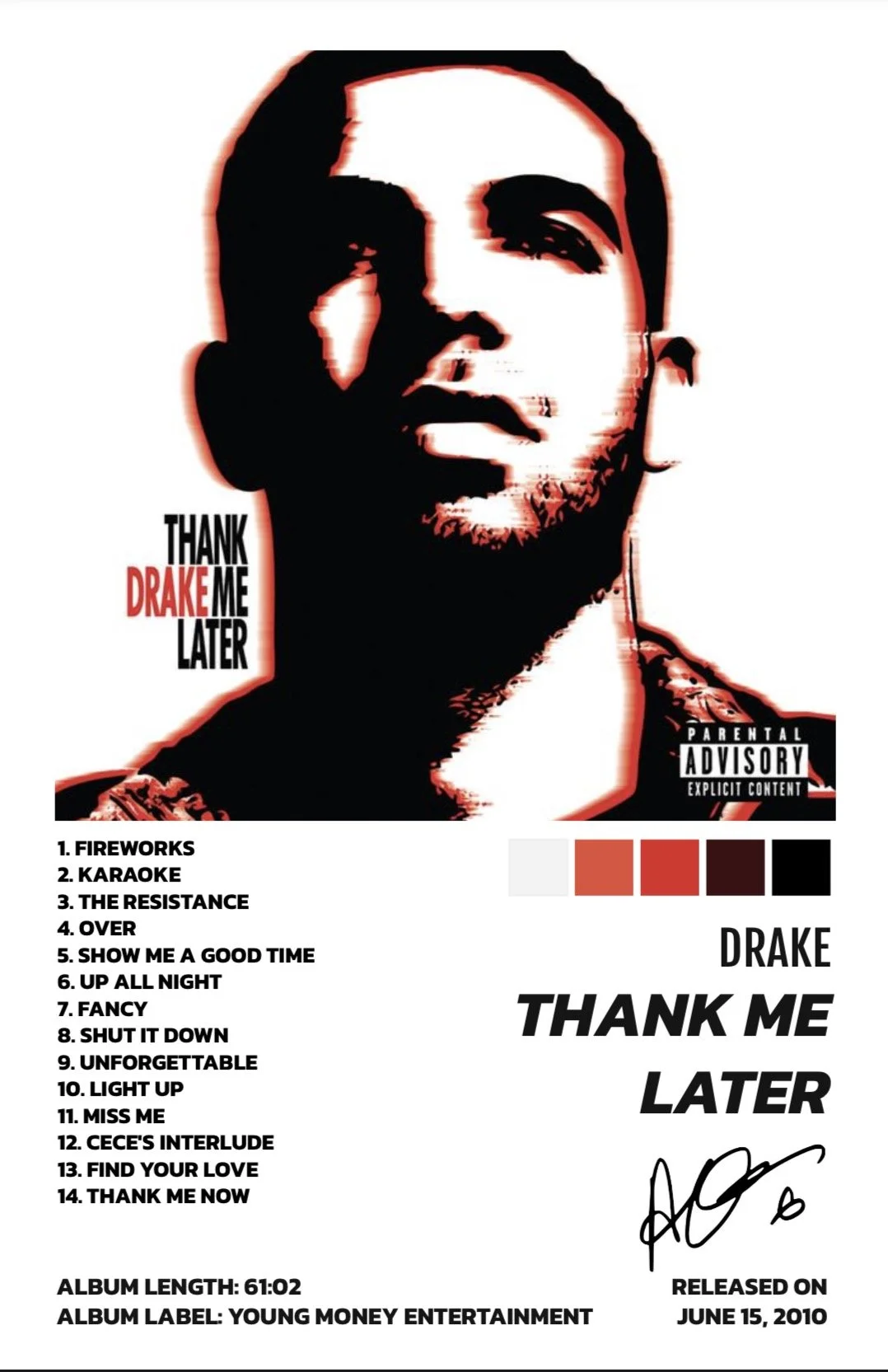 THANK ME LATER - DRAKE