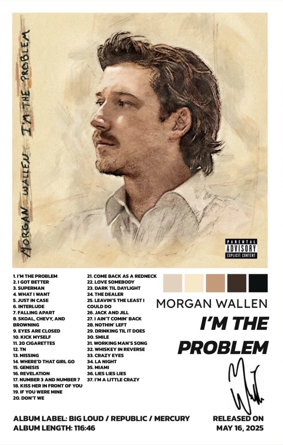 I'M THE PROBLEM - MORGAN WALLEN