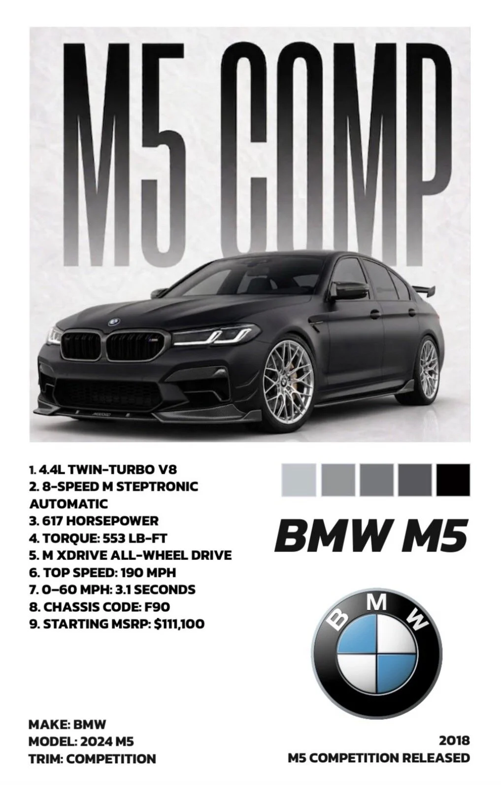 M5 COMPETITION - BMW