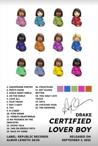 CERTIFIED LOVER BOY - DRAKE