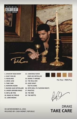 TAKE CARE -DRAKE