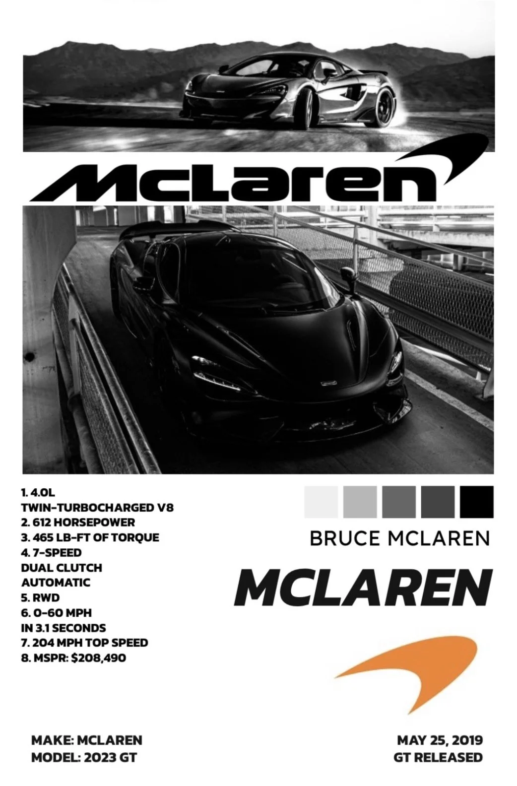 MCLAREN GT