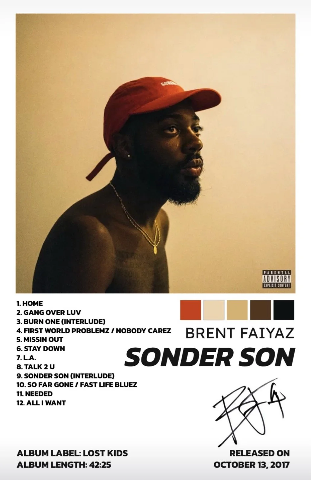 SONDER SON - BRENT FAIYAZ