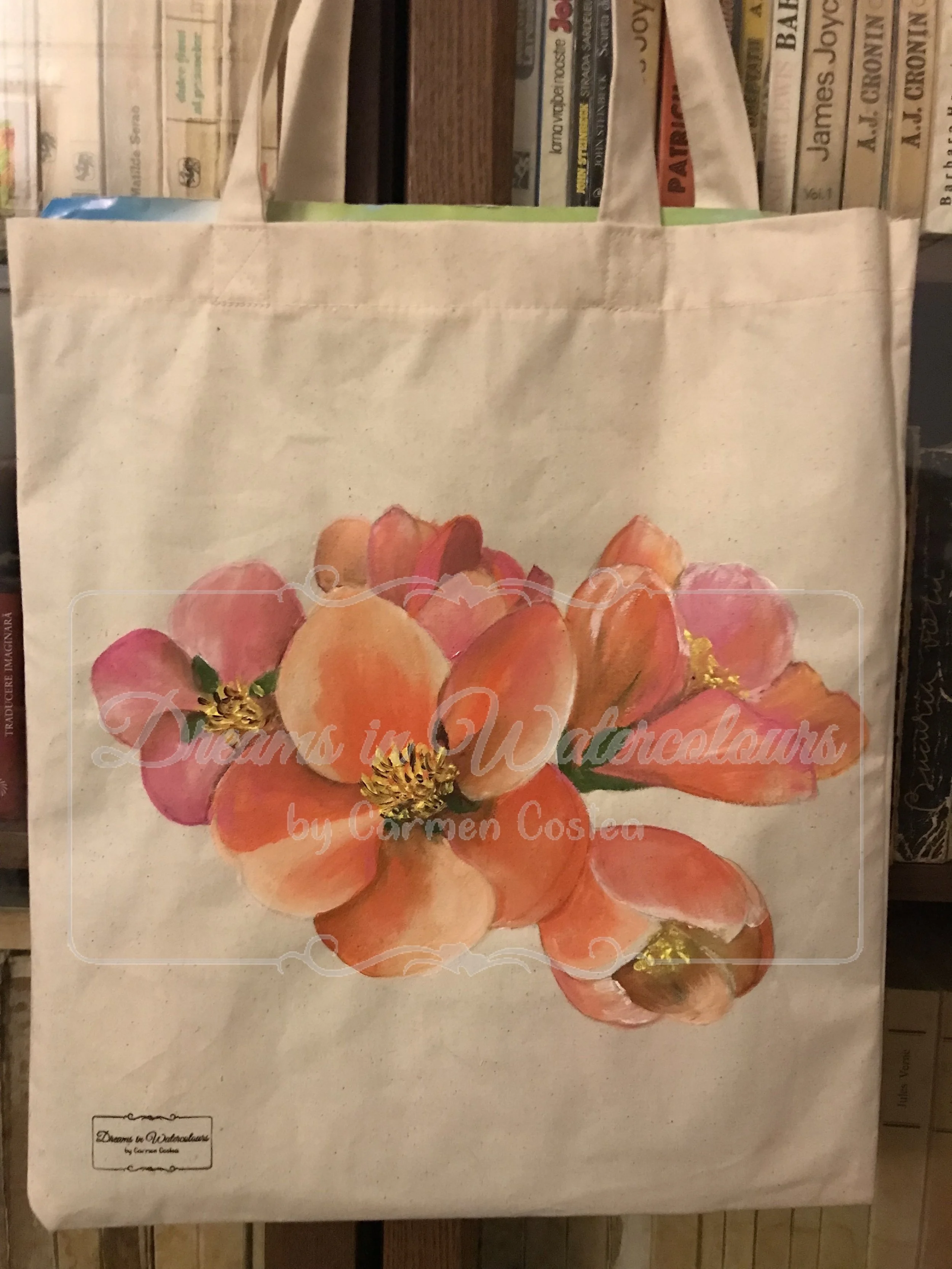 Pink Flowers_painted bag.jpg