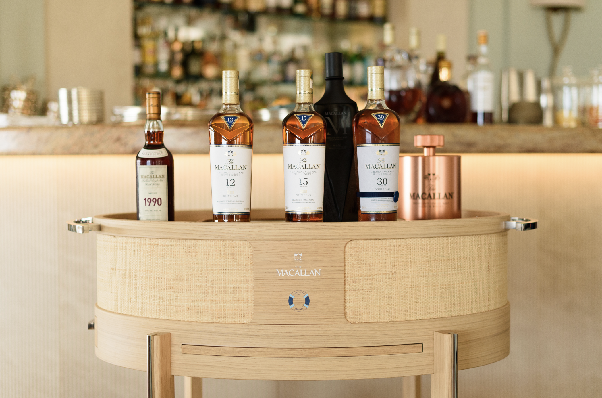 The Macallan x Eden Roc Hotel - Chariot à spiritueux