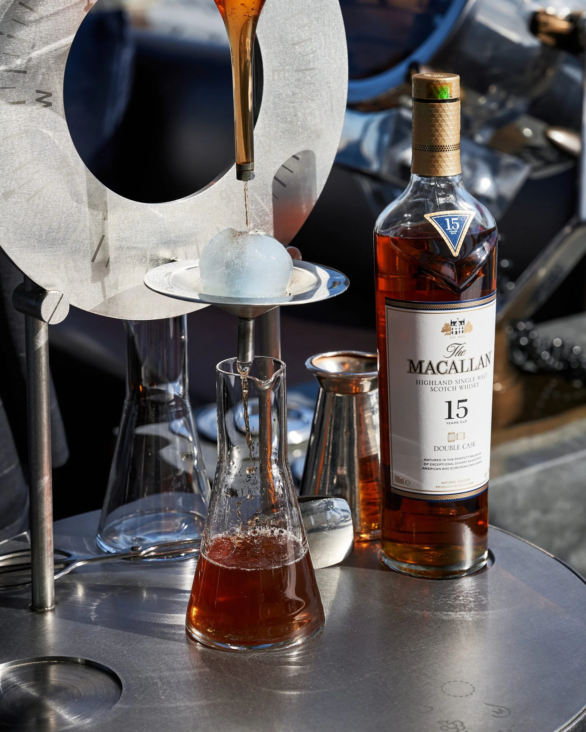 The Macallan x L’Oiseau Blanc, Chariot à spiritueux