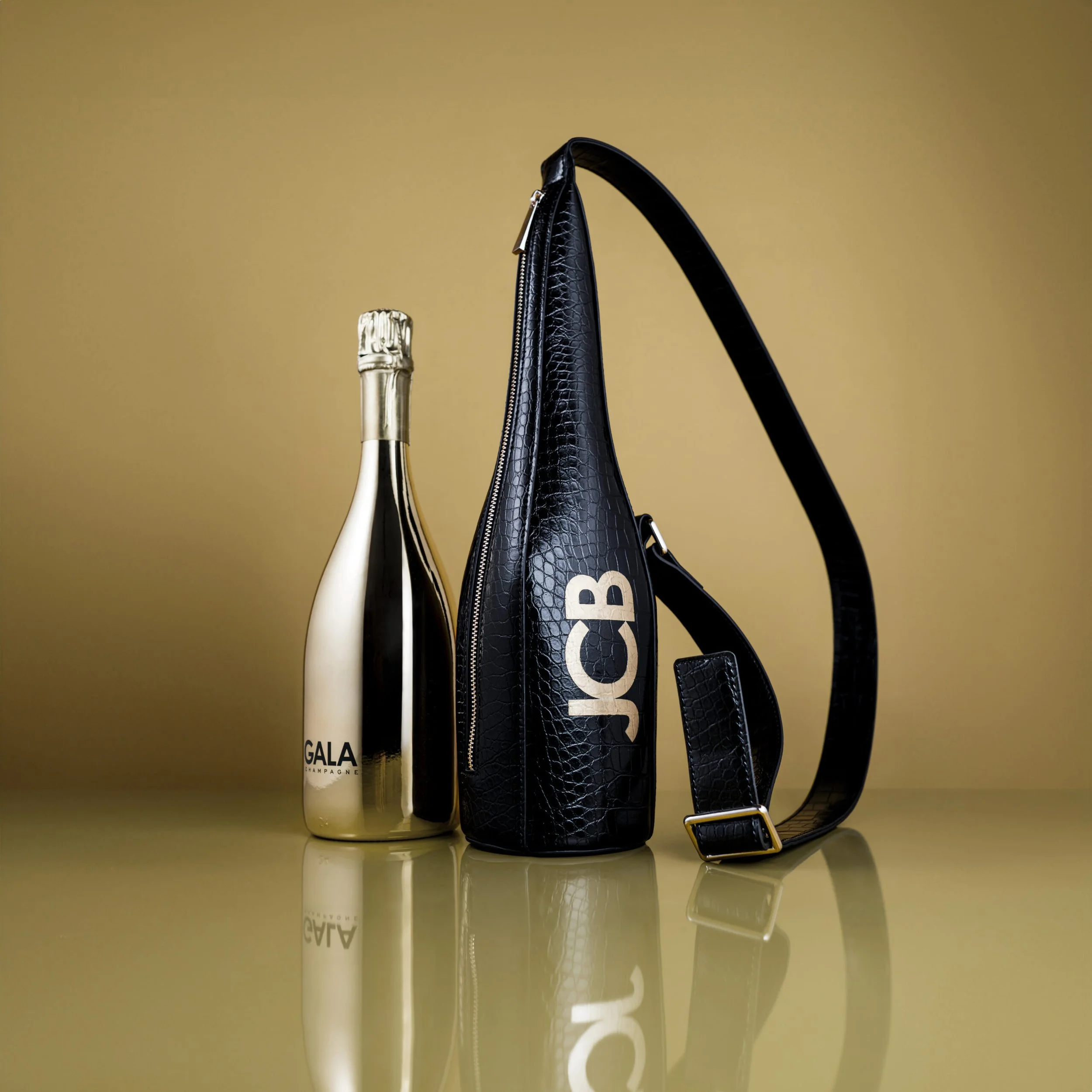 JCB Champagne bag