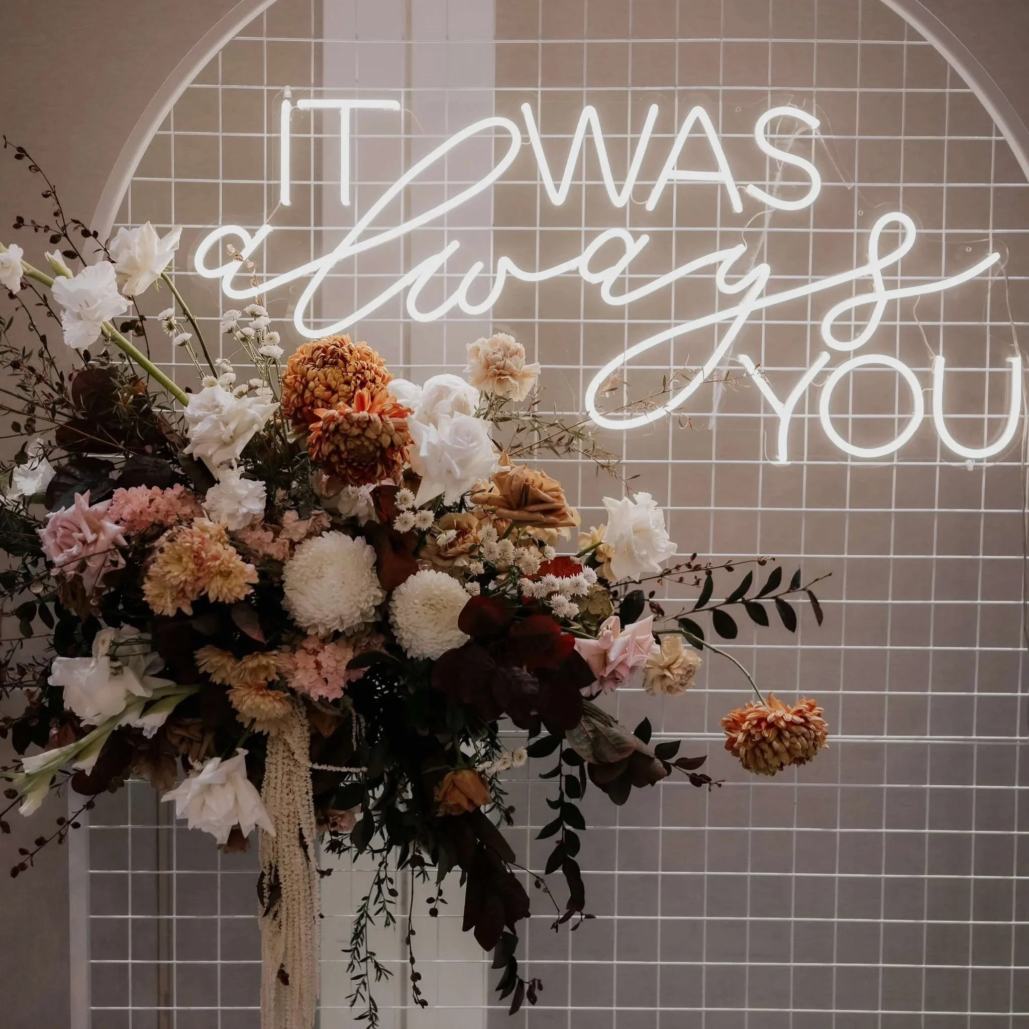 "It Was Always You" - Neon Sign