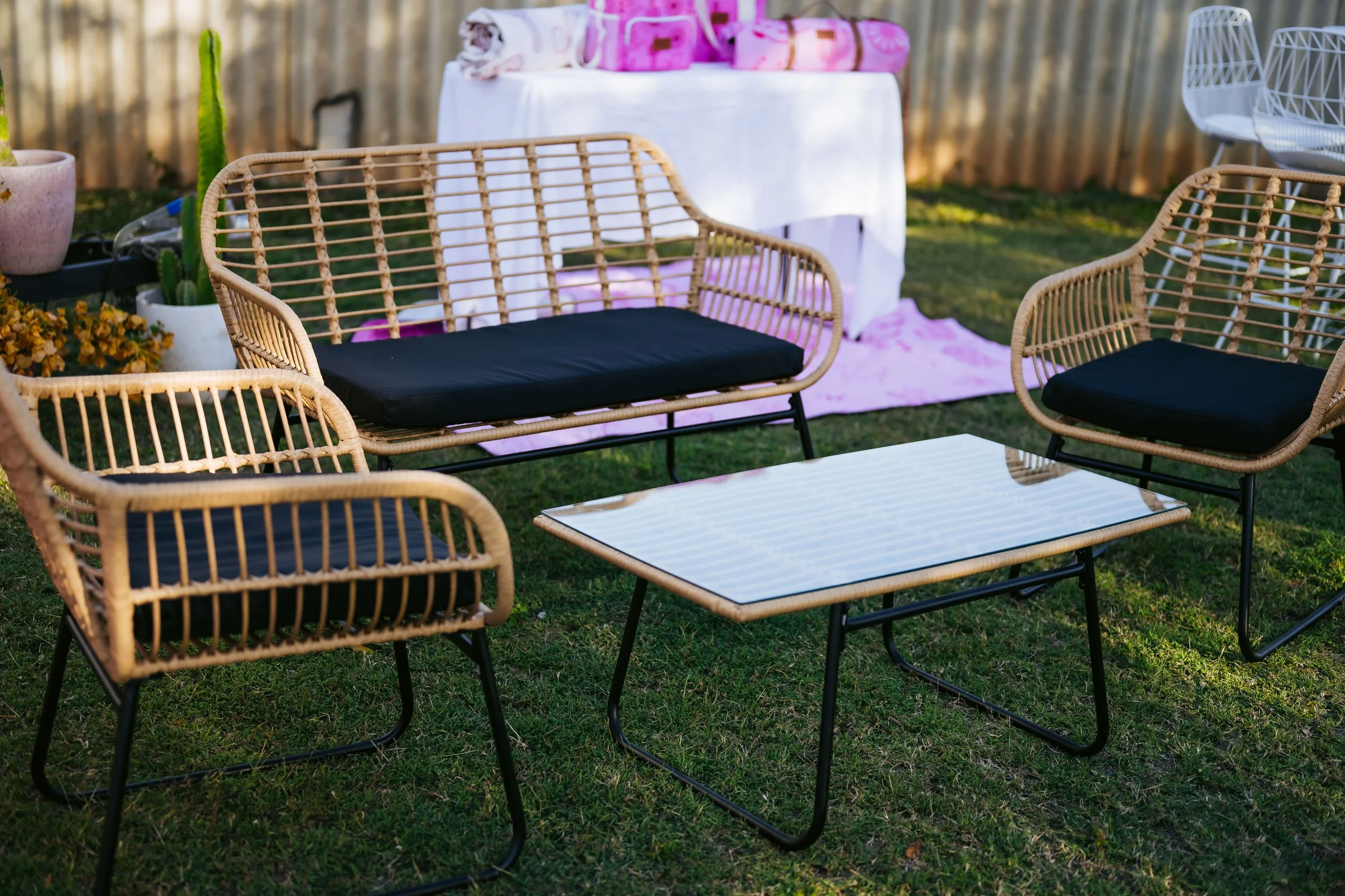 Wicker Furniture Set