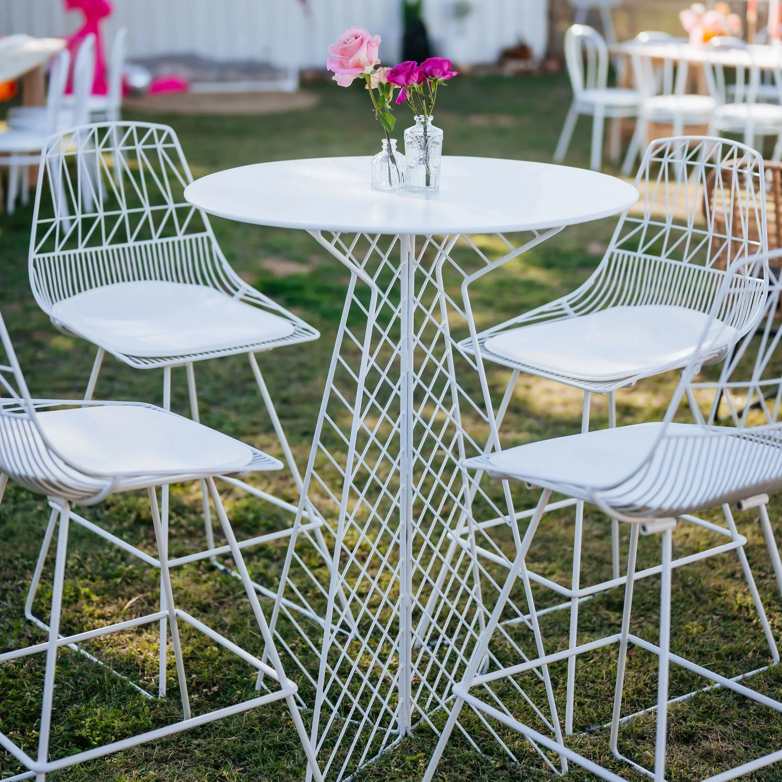 Wire Bar Table