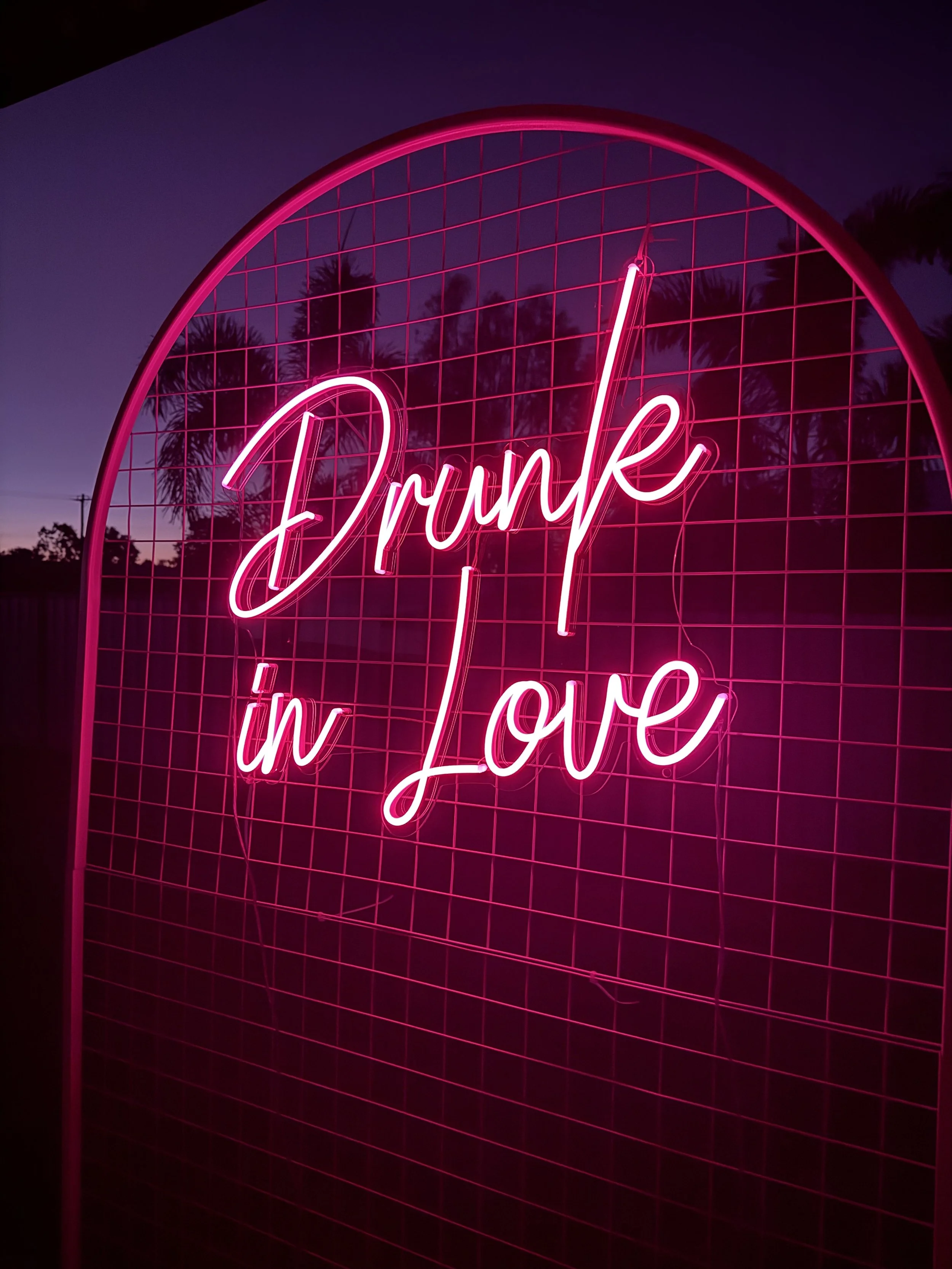 "Drunk In Love" - Neon Sign