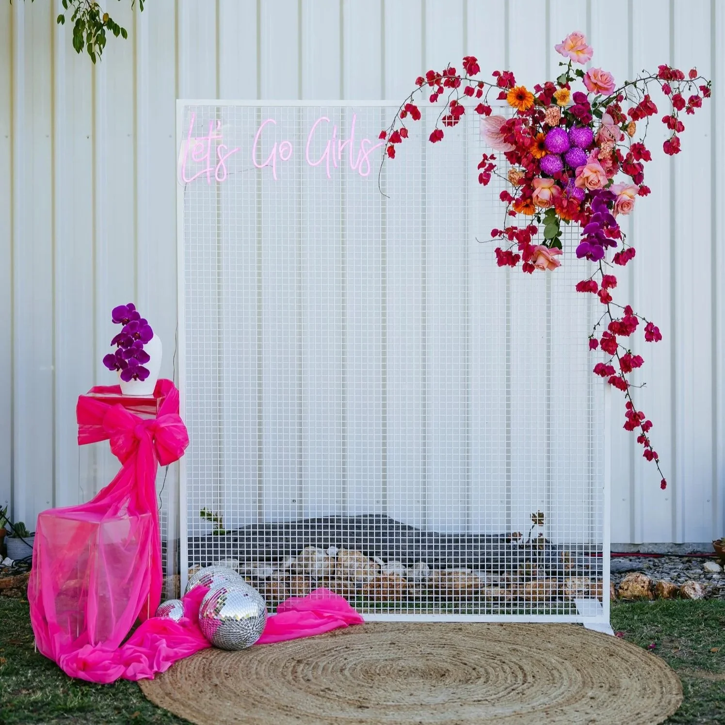 Mesh Frame Backdrop