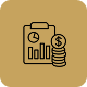 Growth chart icon representing DIFC business setup benefits, tax efficiency, investment growth, and a competitive environment for international companies in Dubai.