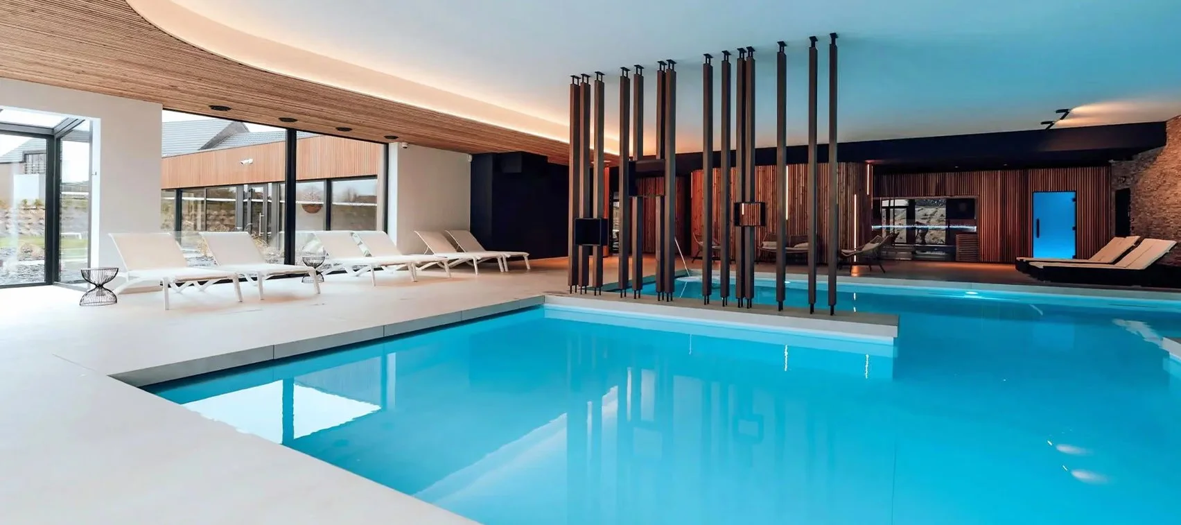 Espace bien-être et spa du Domaine des Thermes près de Liège
