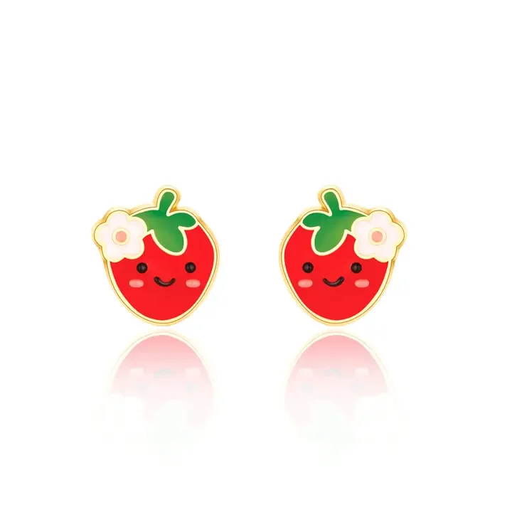 Hypoallergenic Earrings - Strawberry