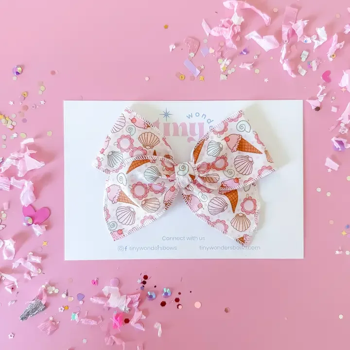 Hair Bow  - Summer Fun