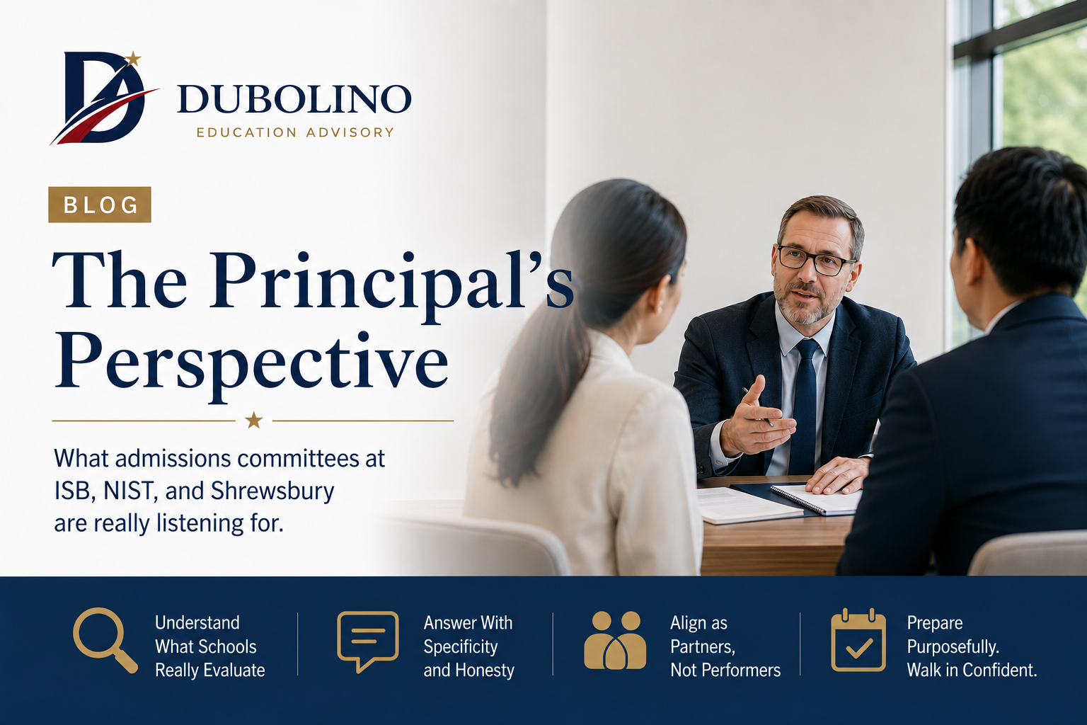 How to prepare for a parent interview at ISB, NIST, or Shrewsbury Bangkok.