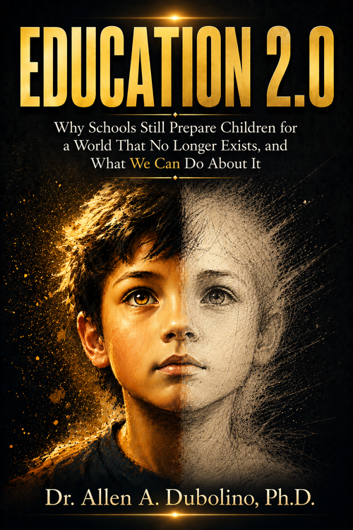 Education 2.0 by Dr. Allen A. Dubolino, book cover