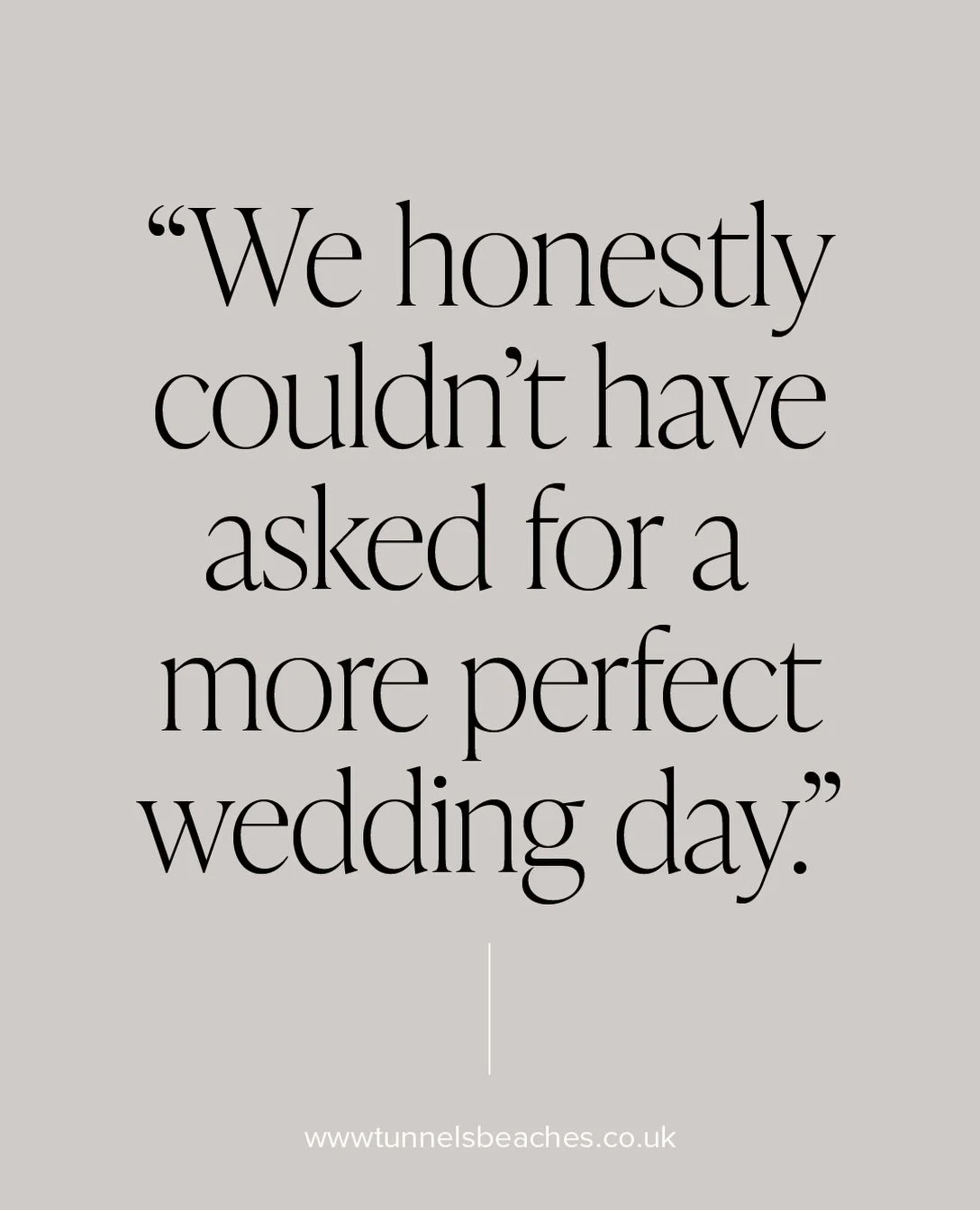 ✺ R E V I E W ✺

A few lovely words from Tyla &amp; Daniel, who recently celebrated their wedding at Tunnels Beaches. 

Thank you both for taking the time to share your experience with us - it means so much. &hearts;

More lovely words from our coupl