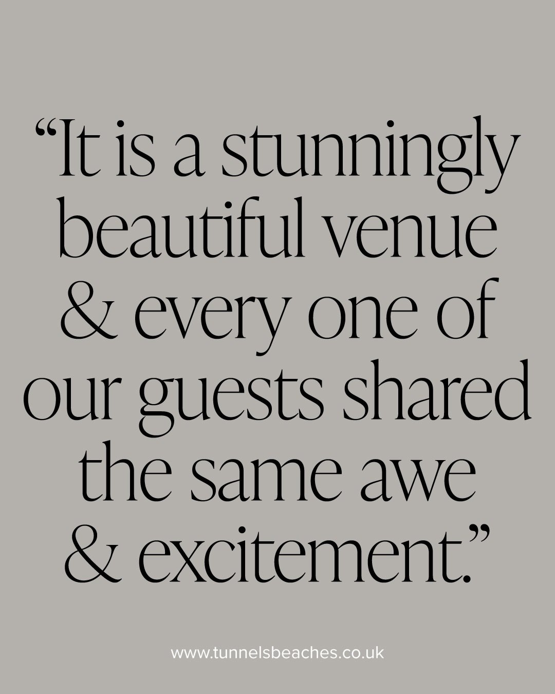 ✺ R E V I E W ✺

A few lovely words from Steph &amp; Matt, who recently celebrated their wedding at Tunnels Beaches.

Thank you &hearts;

More testimonials available to view on our website &amp; over on @hitcheduk

www.tunnelsbeaches.co.uk
www.hitche