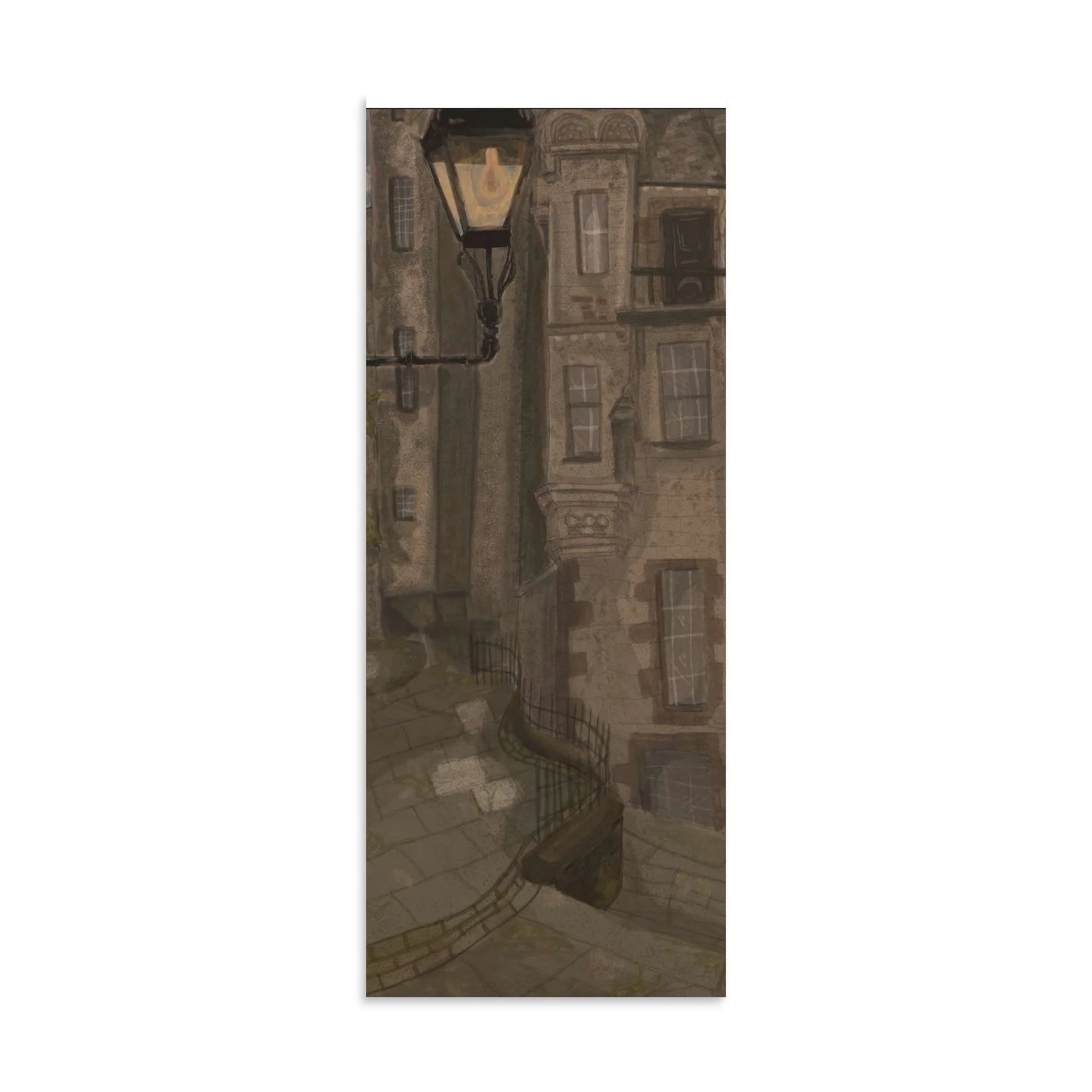 Dark Academia Street Print