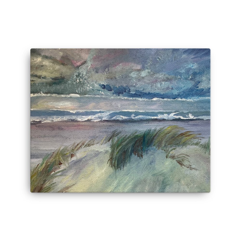 Stormy Sea Canvas Print