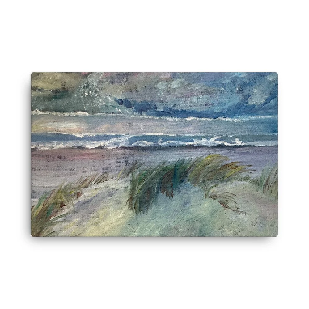 Stormy Sea Canvas Print