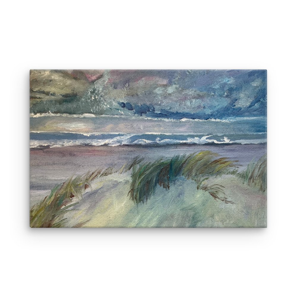 Stormy Sea Canvas Print