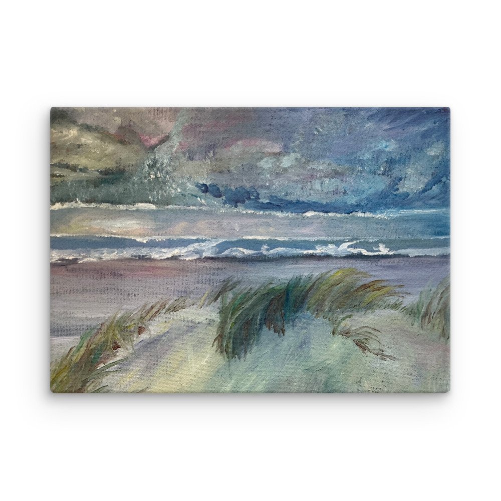 Stormy Sea Canvas Print