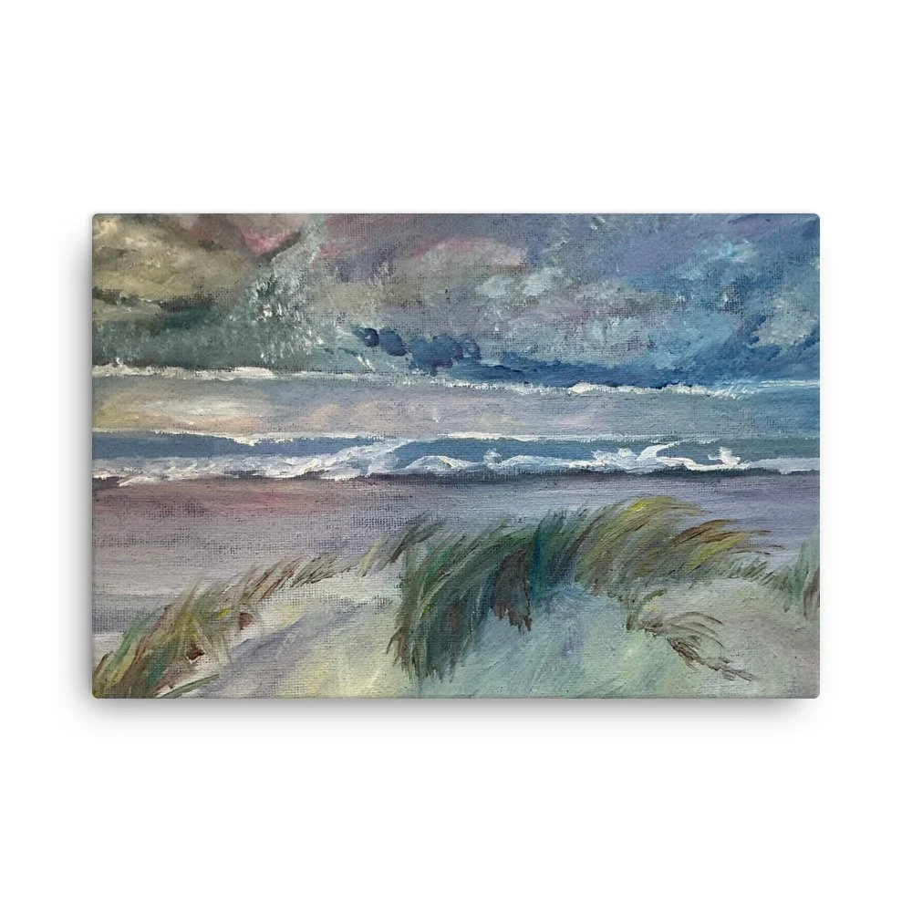 Stormy Sea Canvas Print