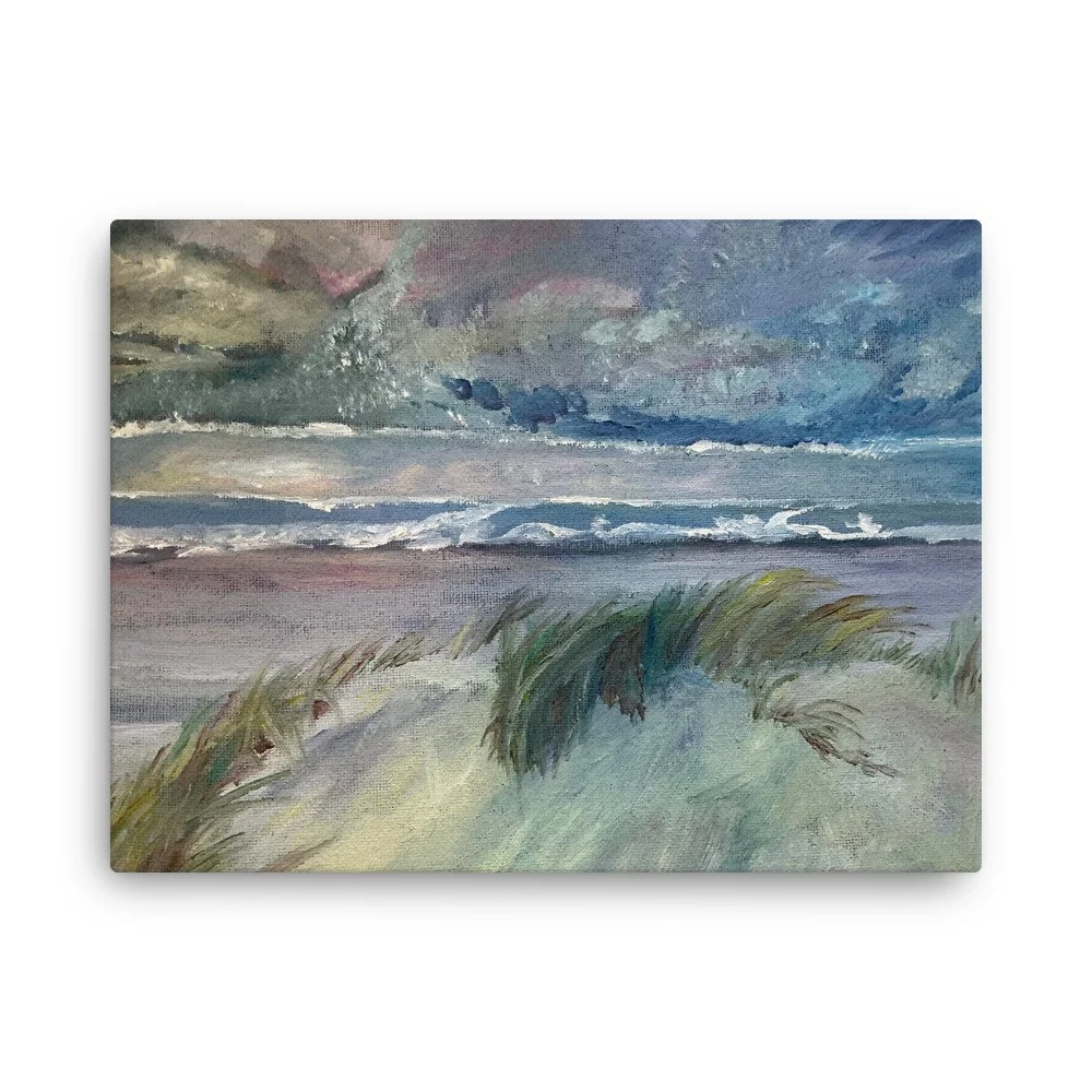 Stormy Sea Canvas Print