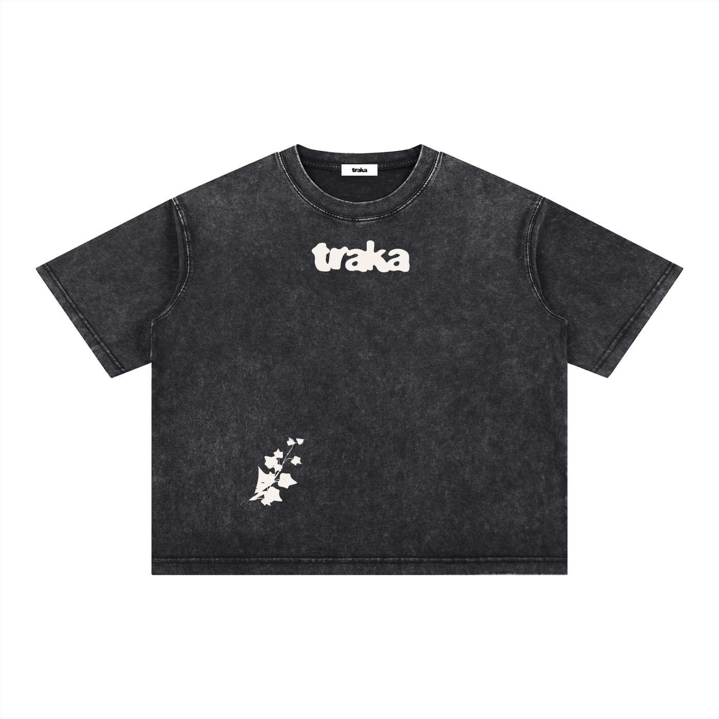 Mineral Wash Boxy Cotton T-Shirt