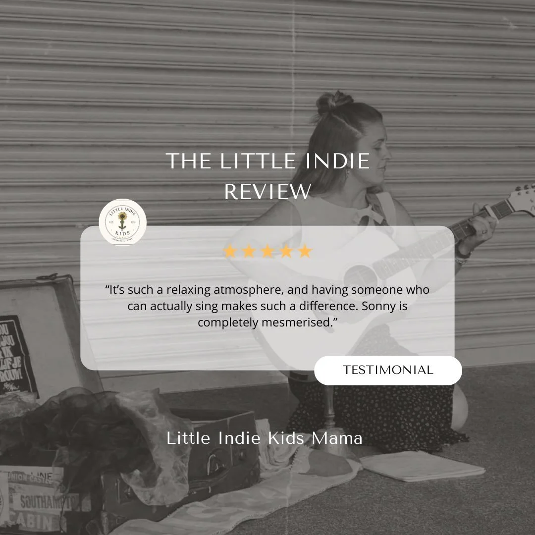 Some feedback from one of our founding families 🤍

When I started Little Indie Kids, I wanted to create the kind of class I&rsquo;d genuinely love to take my own children to. Calm, welcoming, filled with beautiful songs, and led by real live music.
