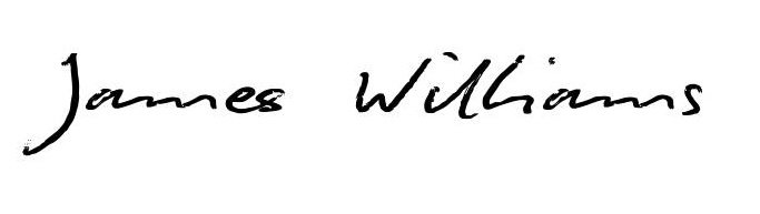 Signature of the name James Williams written in black ink.