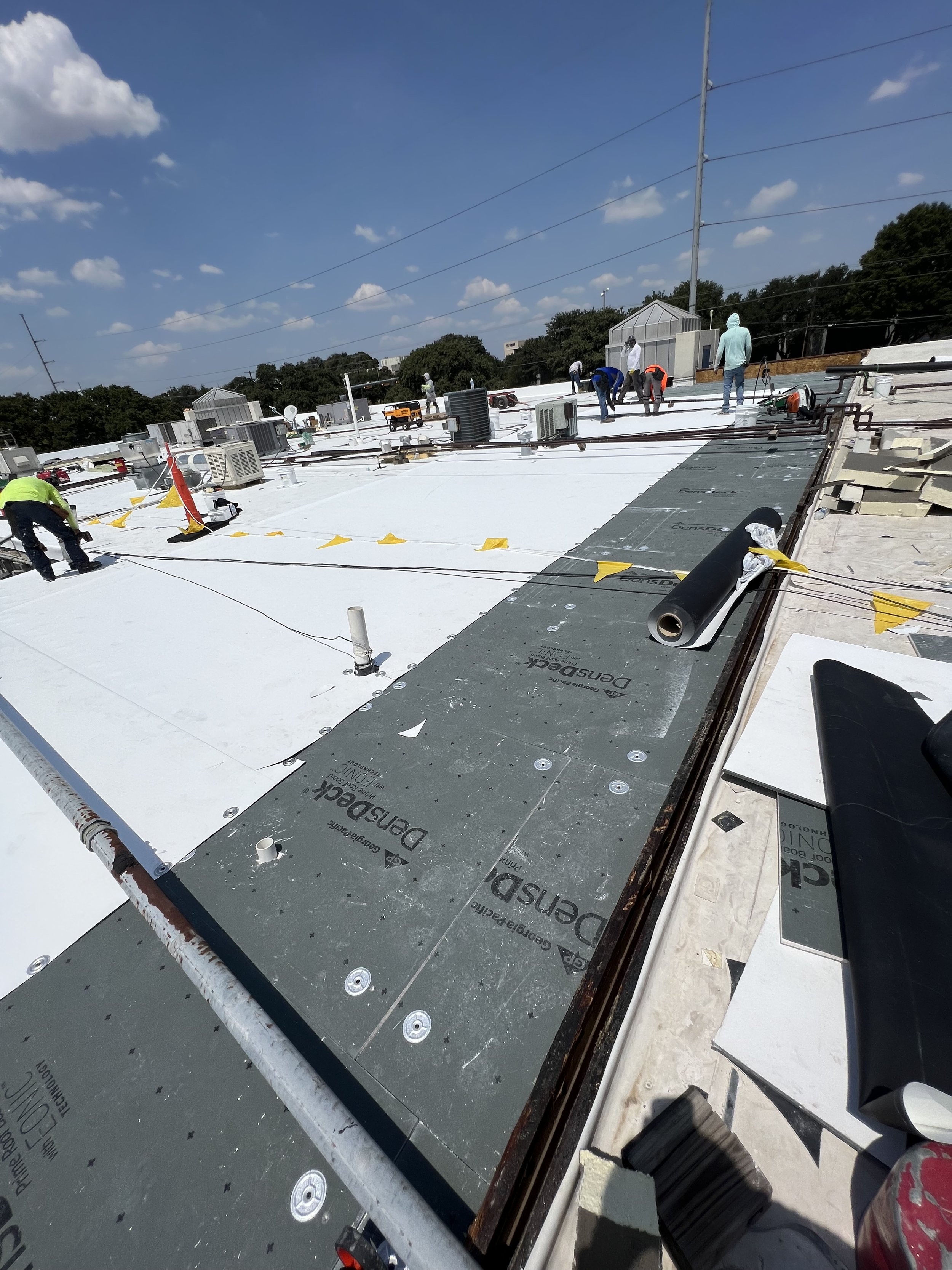 Pitch Pan Installation