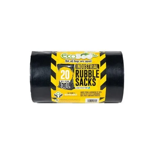 Black Refuse Sacks - 90L