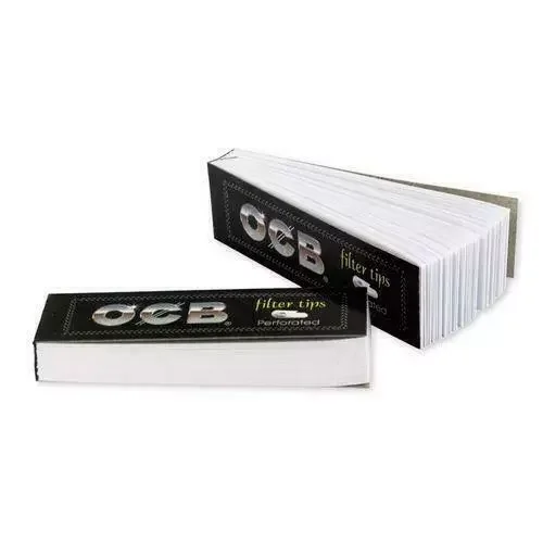 OCB Cigeratte Filter Tips Black