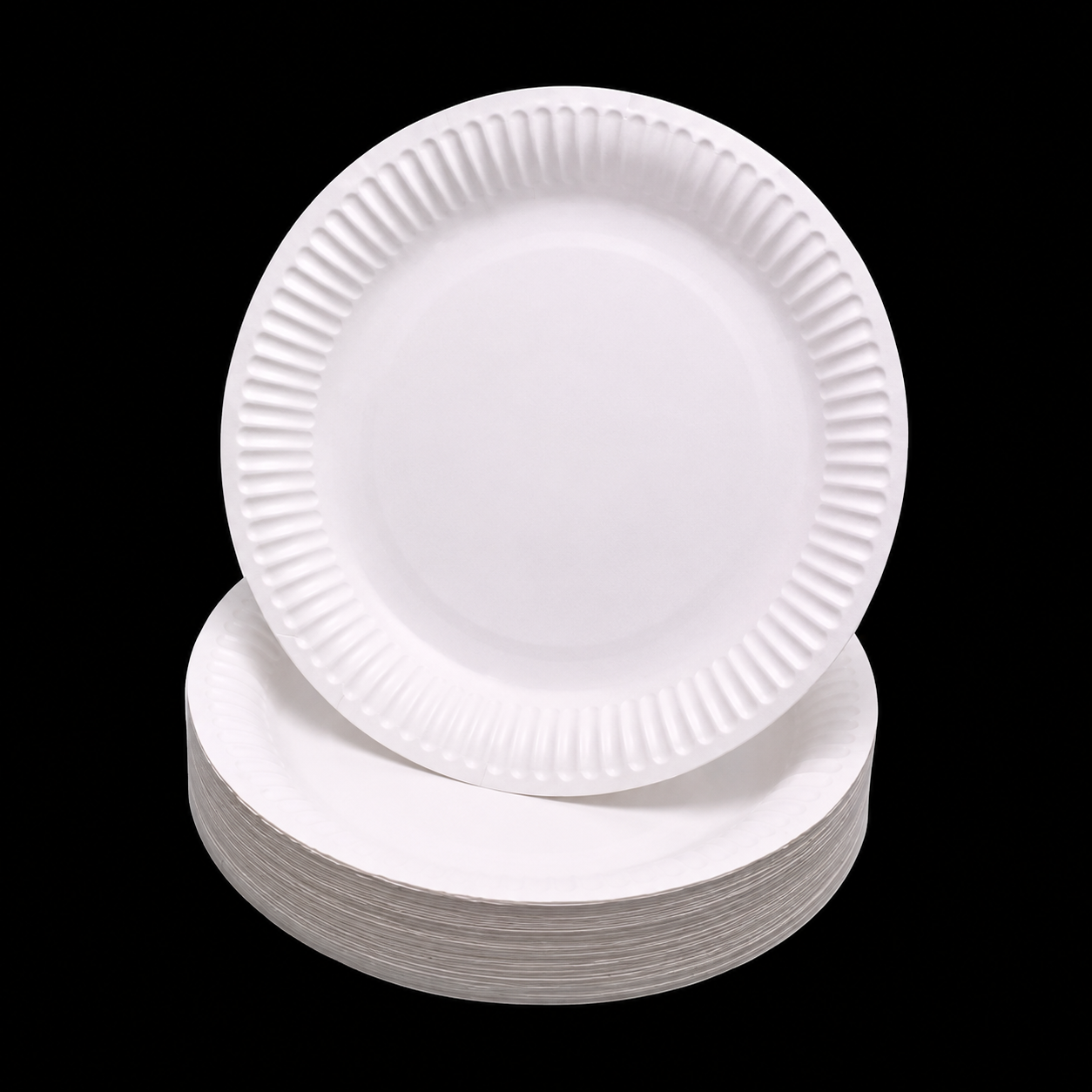 White Paper Plates