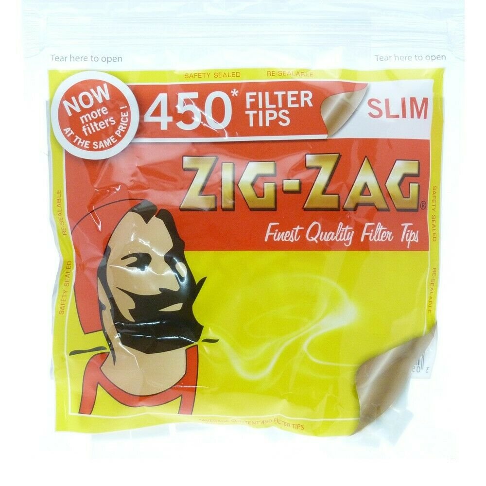 Zig Zag Slim Filter Tip 450