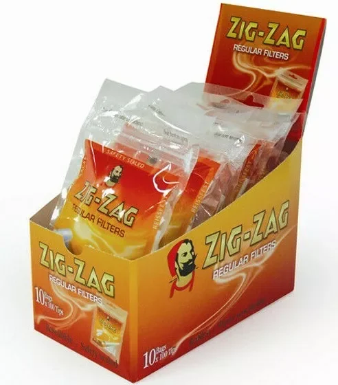 Zig Zag Regular Filter Tip 100