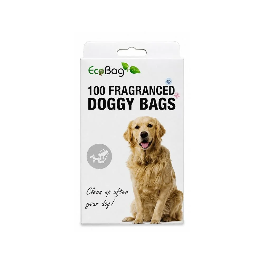 Scented Doggy Poo Bags with Handle